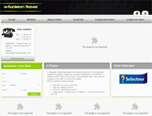 Tablet Screenshot of e-tunisiantravel.com